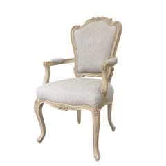 ,MY SHOP,Retro Carving Upholstered Room Classic Dining Chair - Ekar Furniture,foshan furniture factory,custom Furniture factory,china furniture factory