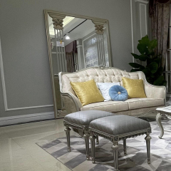 ,MY SHOP,Classic Floor Mirror with Wooden Frame for Bedroom or Dressing Area,foshan furniture factory,custom Furniture factory,china furniture factory