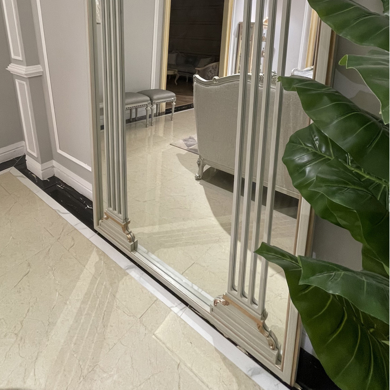 Classic Floor Mirror with Wooden Frame for Bedroom or Dressing Area,EKAR FURNITURE CO.,LTD,Classic Floor Mirror with Wooden Frame for Bedroom or Dressing Area,foshan furniture factory,custom Furniture factory,china furniture factory