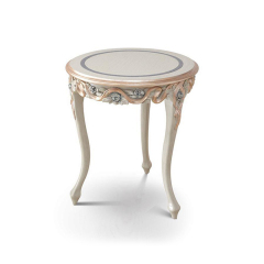 ,MY SHOP,French Style Solid Wood Corner Table with Intricate Design,foshan furniture factory,custom Furniture factory,china furniture factory