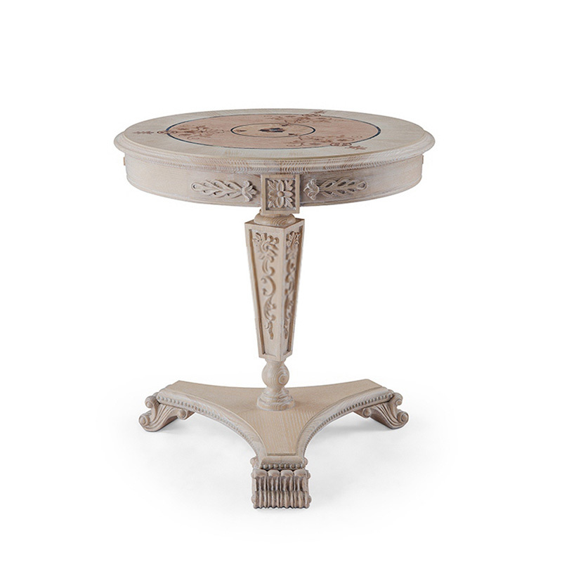 French Classical Solid Wood Carved Side Table,EKAR FURNITURE CO.,LTD,,foshan furniture factory,custom Furniture factory,china furniture factory