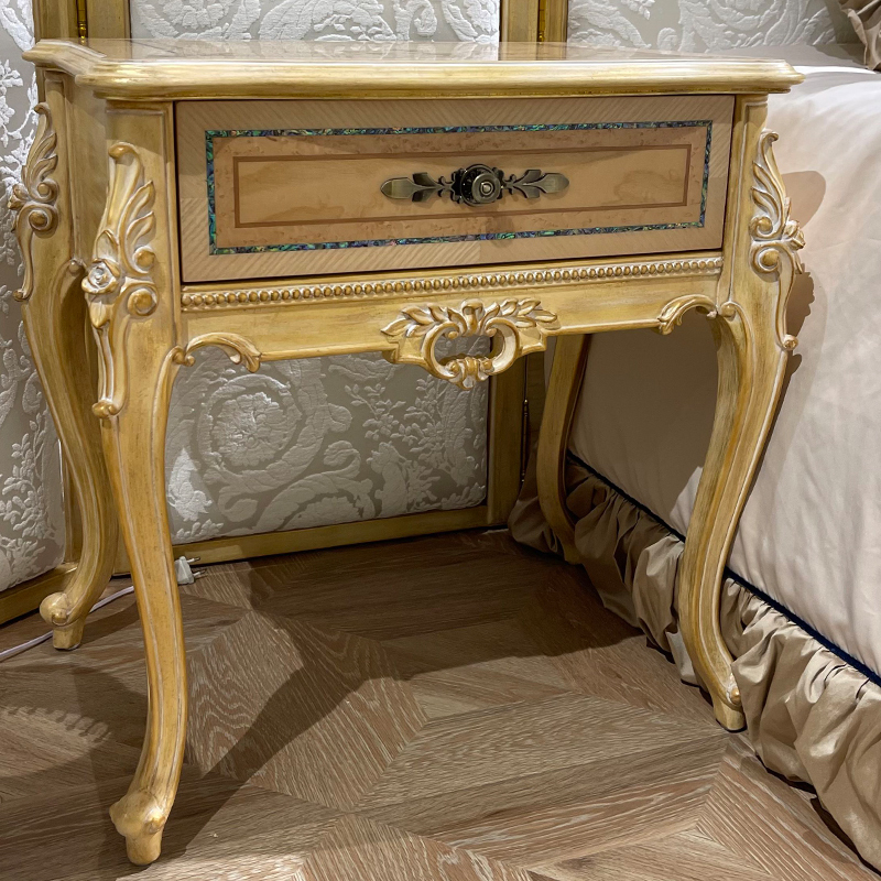 Antique Classic Design Carved Wooden Nightstand Bedside Table,EKAR FURNITURE CO.,LTD,Antique Classic Design Carved Wooden Nightstand Bedside Table - Ekar Furniture,foshan furniture factory,custom Furniture factory,china furniture factory