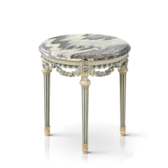 ,MY SHOP,Elegant French carved round table - exquisite living room corner decoration,foshan furniture factory,custom Furniture factory,china furniture factory