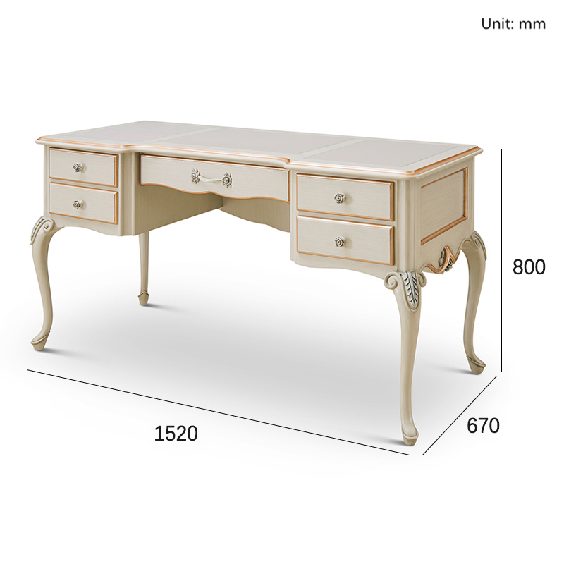 Elegant French furniture desk writing desk,EKAR FURNITURE CO.,LTD,Elegant French furniture desk writing desk,foshan furniture factory,custom Furniture factory,china furniture factory