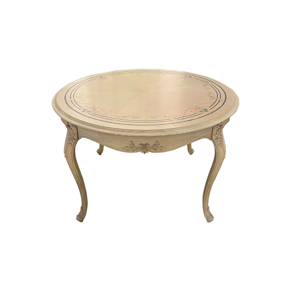 French Classical Solid Wood Carved Round Dining Table,EKAR FURNITURE CO.,LTD,,foshan furniture factory,custom Furniture factory,china furniture factory