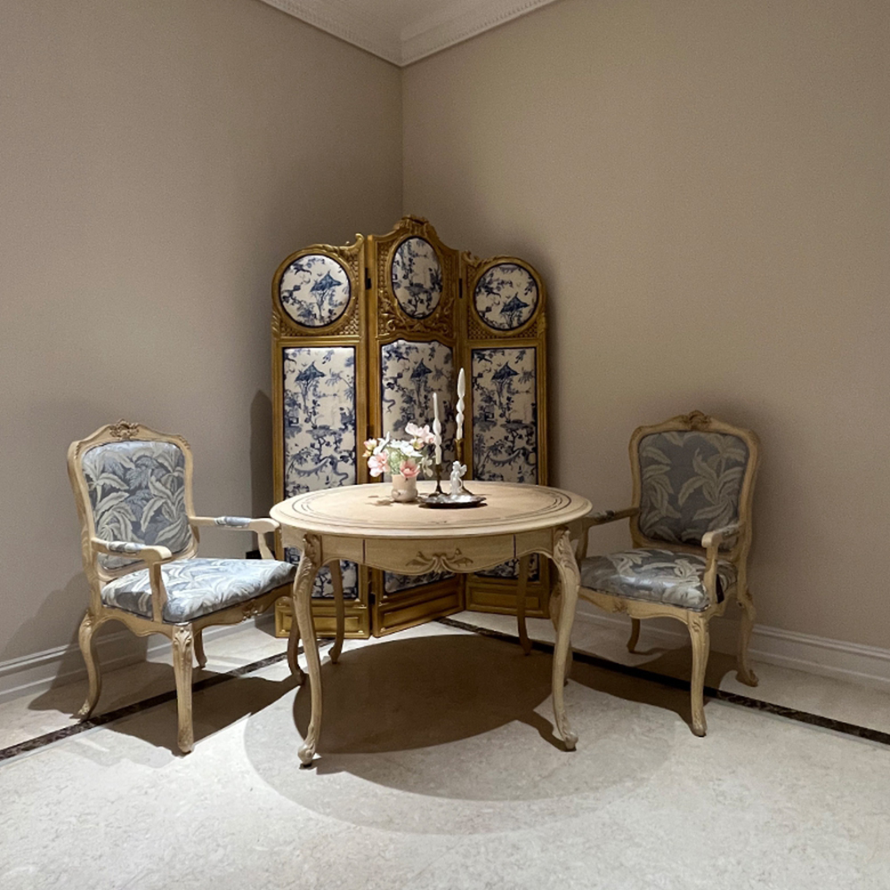 French Classical Solid Wood Carved Round Dining Table,EKAR FURNITURE CO.,LTD,,foshan furniture factory,custom Furniture factory,china furniture factory