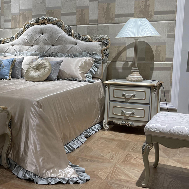 ,MY SHOP,Classic Solid Wood Nightstand with Spacious Storage for Bedrooms,foshan furniture factory,custom Furniture factory,china furniture factory