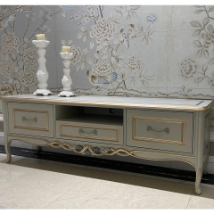 ,MY SHOP,Antique White TV Furniture TV Table Stand - Ekar Furniture,foshan furniture factory,custom Furniture factory,china furniture factory