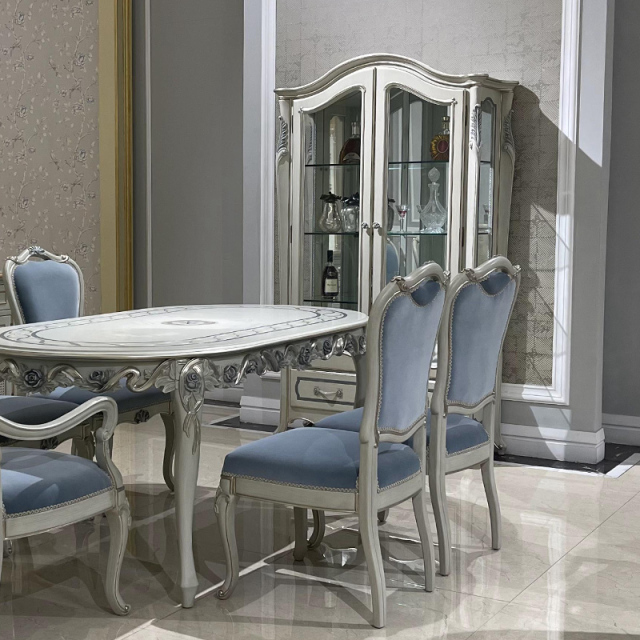 ,MY SHOP,Elegant French-Style Glass Storage Cabinet,foshan furniture factory,custom Furniture factory,china furniture factory