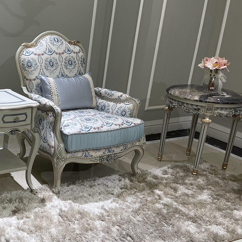 Elegant French carved round table - exquisite living room corner decoration,EKAR FURNITURE CO.,LTD,Elegant French carved round table - exquisite living room corner decoration,foshan furniture factory,custom Furniture factory,china furniture factory