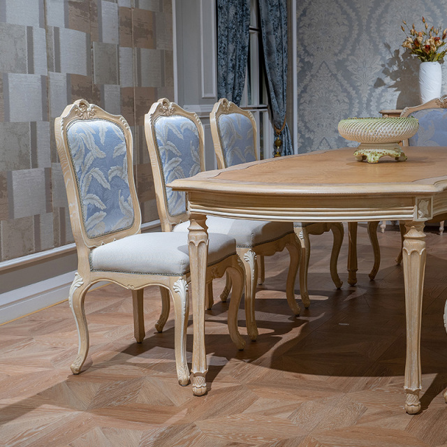 White Upholstered Oak Dining Room Chair,EKAR FURNITURE CO.,LTD,White Upholstered Oak Dining Room Chair - Ekar Furniture,foshan furniture factory,custom Furniture factory,china furniture factory