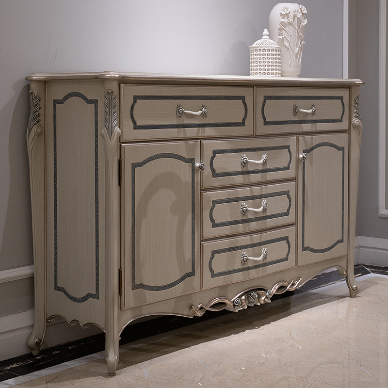 Modern French Sideboard White Sideboard/Cabinet,EKAR FURNITURE CO.,LTD,,foshan furniture factory,custom Furniture factory,china furniture factory