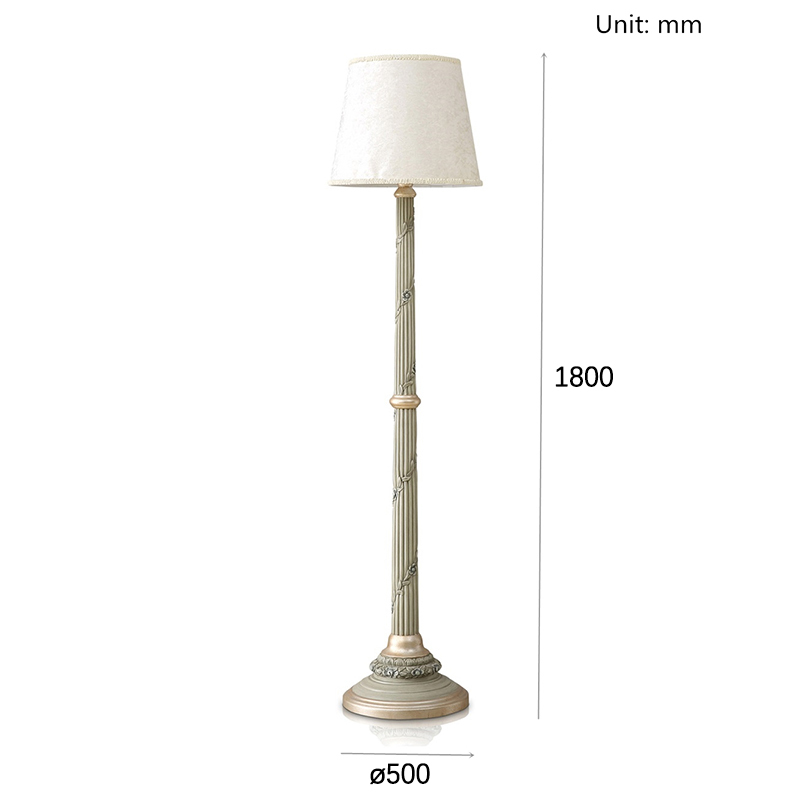 Tall White Wooden Floor Lamps/Lights/Standard Lamps/Toichiere,EKAR FURNITURE CO.,LTD,,foshan furniture factory,custom Furniture factory,china furniture factory