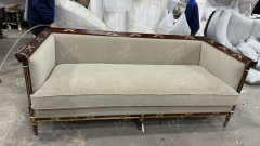 ,MY SHOP,Classic Fabric Sofa with Solid Wood Legs for Living Room,foshan furniture factory,custom Furniture factory,china furniture factory