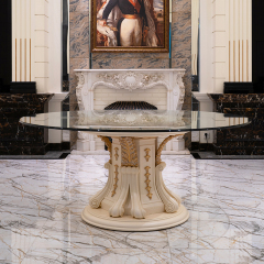 Classic Glass-Top Console Table – Ornate Carvings and Functional Design for Entryway Spaces,EKAR FURNITURE CO.,LTD,Classic Glass-Top Console Table – Ornate Carvings and Functional Design for Entryway Spaces,foshan furniture factory,custom Furniture factory,china furniture factory