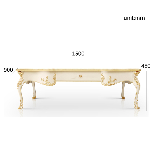 ,MY SHOP,French Vintage Style Veneered Wooden Living Room Center Table,foshan furniture factory,custom Furniture factory,china furniture factory