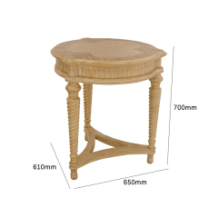 French Classic Carved Side Table with Solid Wood Base,EKAR FURNITURE CO.,LTD,French Classic Carved Side Table with Solid Wood Base,foshan furniture factory,custom Furniture factory,china furniture factory