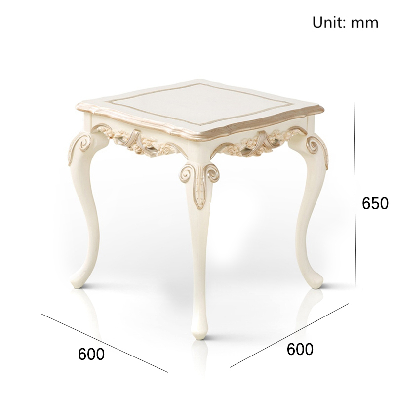 Elegant Victoria White Side Table,EKAR FURNITURE CO.,LTD,,foshan furniture factory,custom Furniture factory,china furniture factory