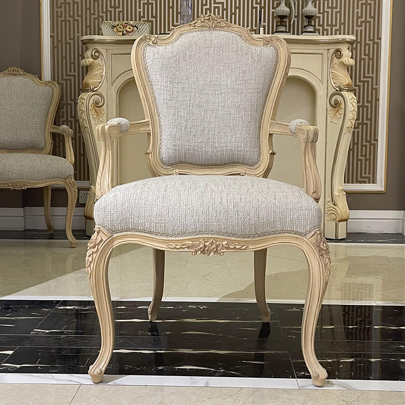 Retro Carving Upholstered Room Classic Dining Chair,EKAR FURNITURE CO.,LTD,Retro Carving Upholstered Room Classic Dining Chair - Ekar Furniture,foshan furniture factory,custom Furniture factory,china furniture factory