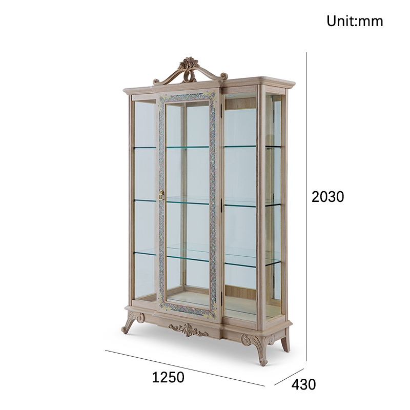 Antique Drinking Dining Room Display Cupboard Glass Cabinet,EKAR FURNITURE CO.,LTD,Antique Drinking Dining Room Display Cupboard Glass Cabinet,foshan furniture factory,custom Furniture factory,china furniture factory