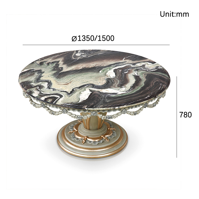 Marble Top Dining Table 6 chairs Wooden Dining Table/Kitchen Table/Dinette Table,EKAR FURNITURE CO.,LTD,Marble Top Dining Table 6 chairs Wooden Dining Table/Kitchen Table/Dinette Table,foshan furniture factory,custom Furniture factory,china furniture factory