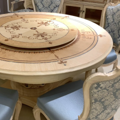 ,MY SHOP,Retro Carving Upholstered Room Classic Dining Chair - Ekar Furniture,foshan furniture factory,custom Furniture factory,china furniture factory