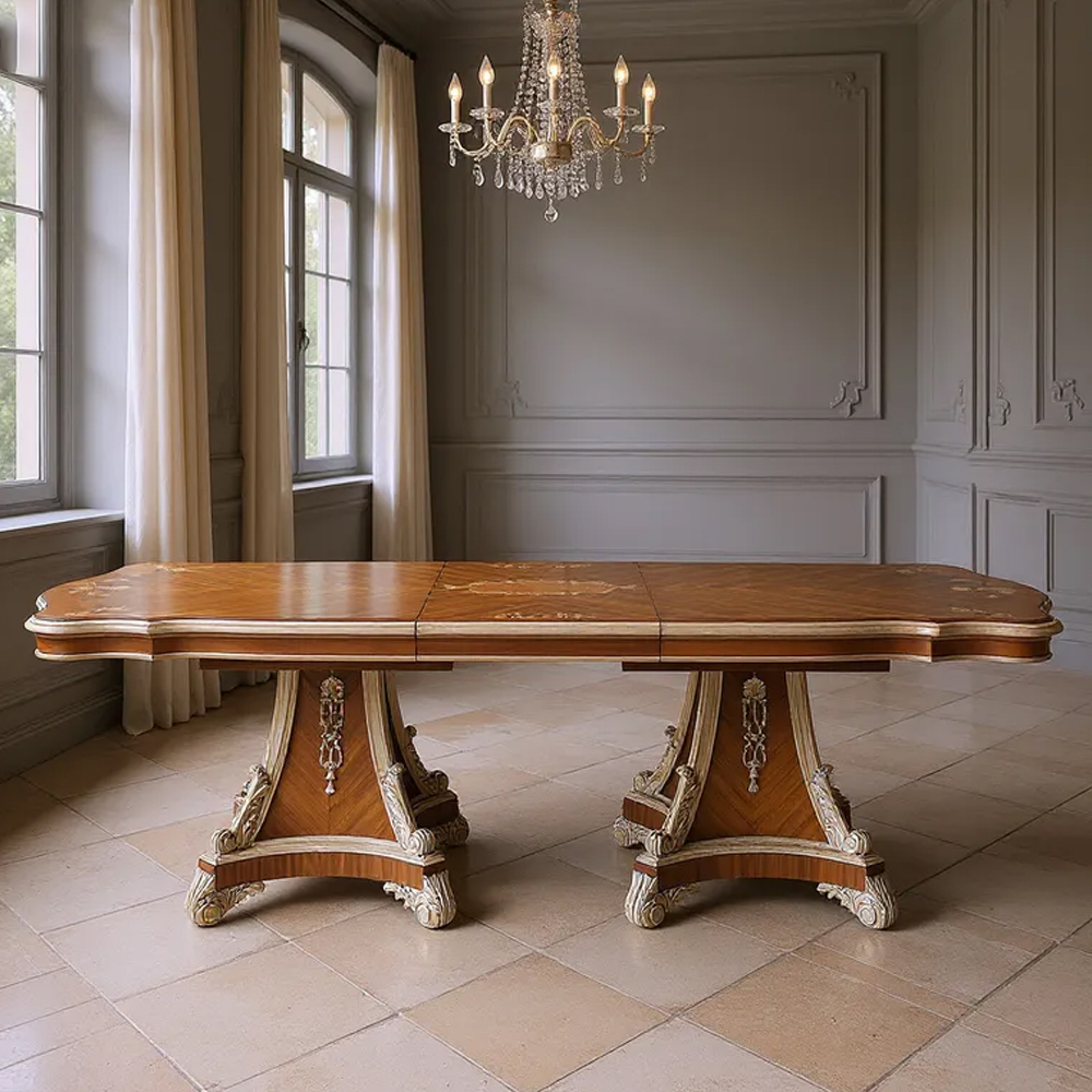 Exquisite Classic Design Solid Wood Dining Table: Elevate Your Dining Experience,EKAR FURNITURE CO.,LTD,Exquisite Classic Design Solid Wood Dining Table: Elevate Your Dining Experience,foshan furniture factory,custom Furniture factory,china furniture factory