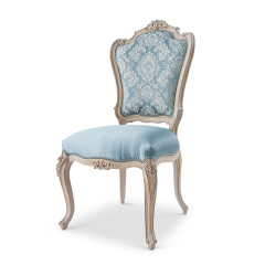 ,MY SHOP,Retro Carving Upholstered Room Classic Dining Chair - Ekar Furniture,foshan furniture factory,custom Furniture factory,china furniture factory