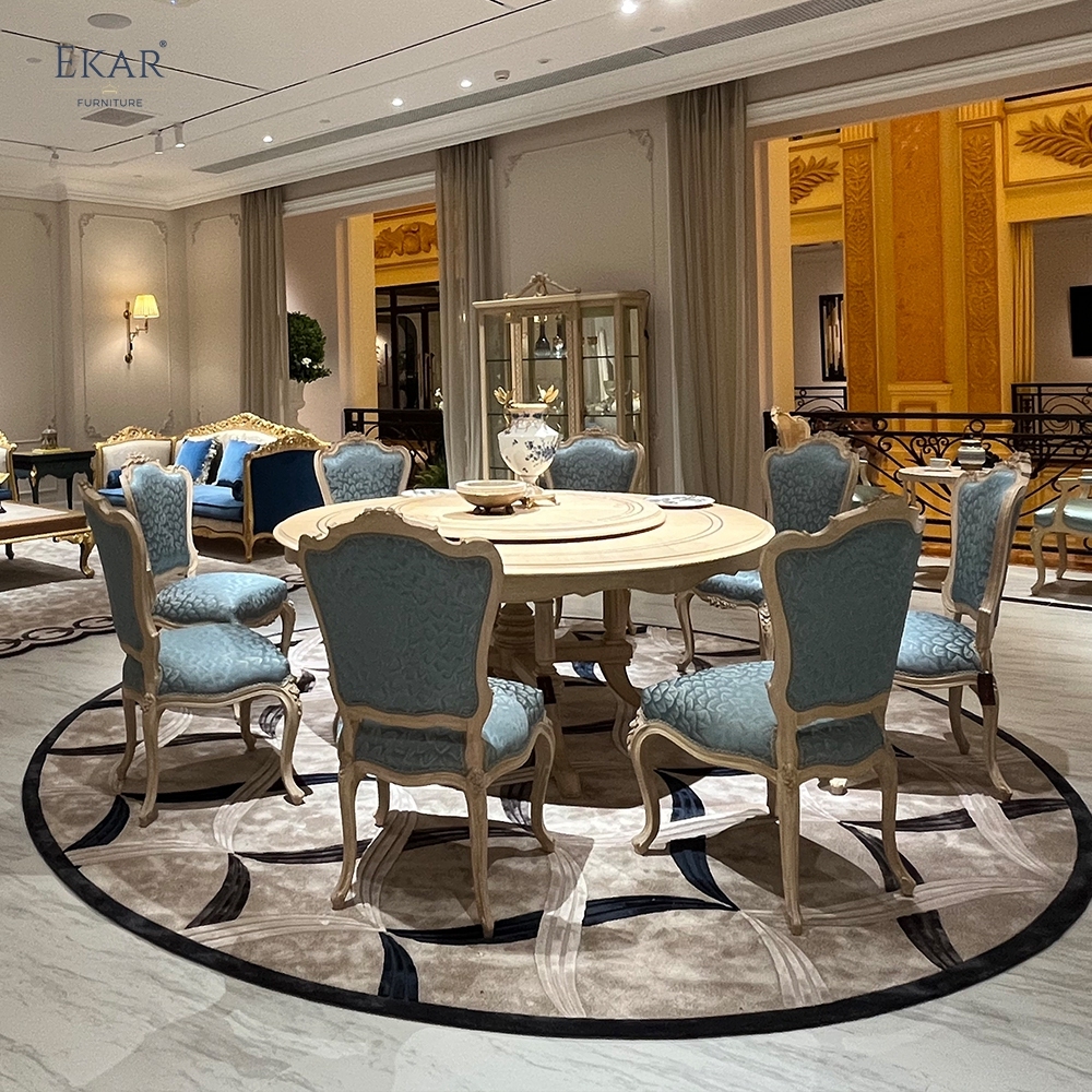 Retro Carving Upholstered Room Classic Dining Chair,EKAR FURNITURE CO.,LTD,Retro Carving Upholstered Room Classic Dining Chair - Ekar Furniture,foshan furniture factory,custom Furniture factory,china furniture factory