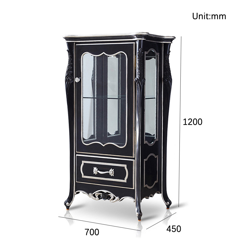 The Latest Luxury Style White and Golden Big Glass Cabinet/Curio Cabinet/Display Cabinet,EKAR FURNITURE CO.,LTD,,foshan furniture factory,custom Furniture factory,china furniture factory