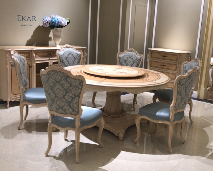 Retro Carving Upholstered Room Classic Dining Chair,EKAR FURNITURE CO.,LTD,Retro Carving Upholstered Room Classic Dining Chair - Ekar Furniture,foshan furniture factory,custom Furniture factory,china furniture factory