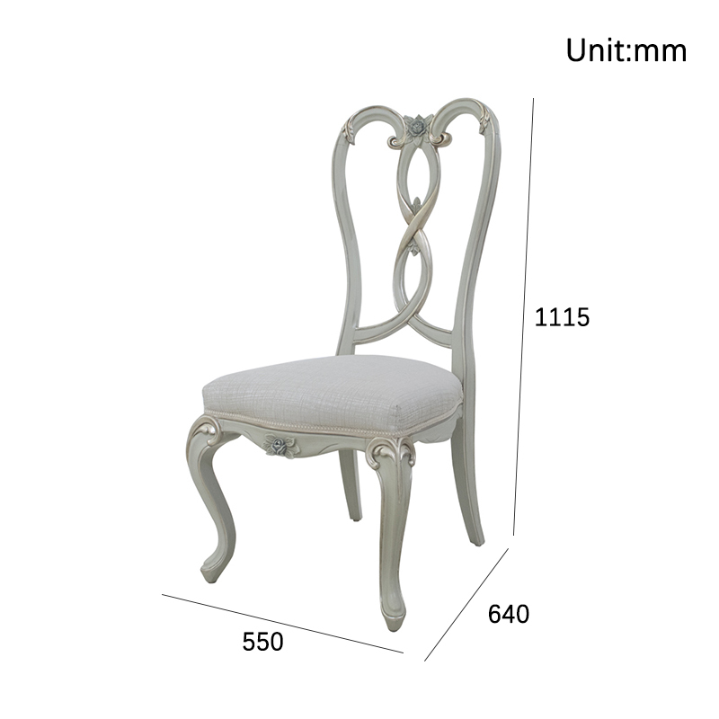 Queen Anne Oak Fancy Dining Chair,EKAR FURNITURE CO.,LTD,Queen Anne Oak Fancy Dining Chair - Ekar Furniture,foshan furniture factory,custom Furniture factory,china furniture factory