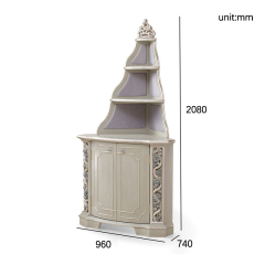 ,MY SHOP,Unique Grey Corner Table/Corner Cabinet,foshan furniture factory,custom Furniture factory,china furniture factory