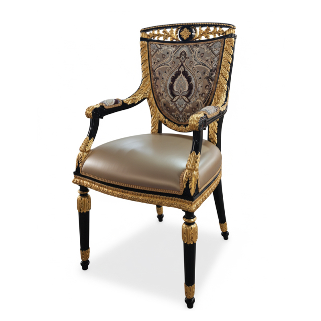 French Classical Dining Chair with Solid Wood and Upholstered Fabric for Dining Rooms,EKAR FURNITURE CO.,LTD,French Classical Dining Chair with Solid Wood and Upholstered Fabric for Dining Rooms,foshan furniture factory,custom Furniture factory,china furniture factory