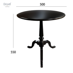 EKAR Regal Luxe Custom Side Table | Luxury Round Accent Table for Modern Living Spaces,EKAR FURNITURE CO.,LTD,EKAR Regal Luxe Custom Side Table | Luxury Round Accent Table for Modern Living Spaces,foshan furniture factory,custom Furniture factory,china furniture factory