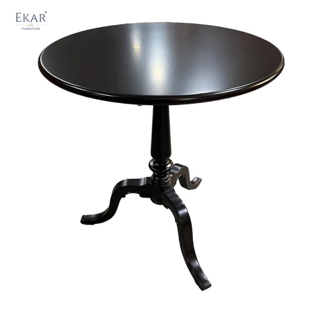 EKAR Regal Luxe Custom Side Table | Luxury Round Accent Table for Modern Living Spaces,EKAR FURNITURE CO.,LTD,EKAR Regal Luxe Custom Side Table | Luxury Round Accent Table for Modern Living Spaces,foshan furniture factory,custom Furniture factory,china furniture factory