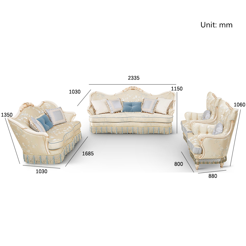 Comfortable Cream Couch Set Sale,EKAR FURNITURE CO.,LTD,Comfortable Cream Couch Set Sale - Ekar Furniture,foshan furniture factory,custom Furniture factory,china furniture factory