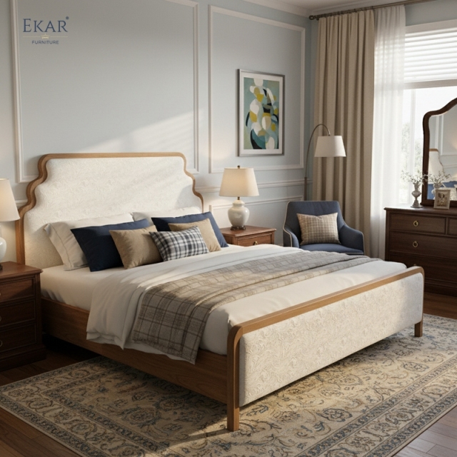 EKAR Savannah Heritage Bed – American Solid Wood Bed Frame,MY SHOP,EKAR Savannah Heritage Bed – American Solid Wood Bed Frame,foshan furniture factory,custom Furniture factory,china furniture factory