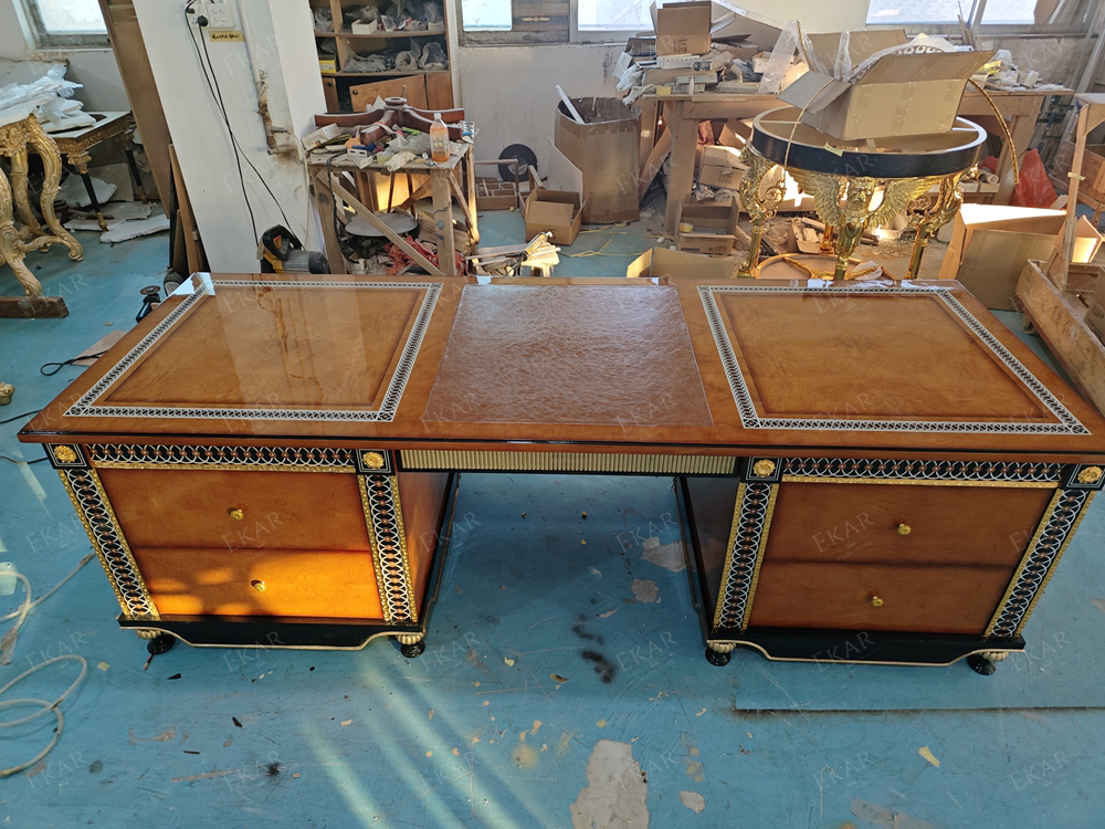 Classic Style Home Office Table Classic Luxury Furniture Desk,EKAR FURNITURE CO.,LTD,Classic Style Home Office Table Classic  Luxury Furniture Desk,foshan furniture factory,custom Furniture factory,china furniture factory