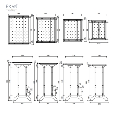 ,MY SHOP,Classic Wooden Square End Table for Living Room with Durable Design,foshan furniture factory,custom Furniture factory,china furniture factory