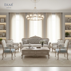 EKAR Savoy Estate Hand-Carved Wood Sofa with Tufted Damask Center Panel,MY SHOP,EKAR Savoy Estate Hand-Carved Wood Sofa with Tufted Damask Center Panel,foshan furniture factory,custom Furniture factory,china furniture factory