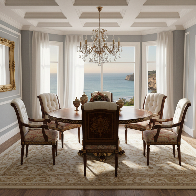 EKAR Charleston Imperial Dining Armchair with Tufted Back and Paisley Seat,EKAR FURNITURE CO.,LTD,EKAR Charleston Imperial Dining Armchair with Tufted Back and Paisley Seat,foshan furniture factory,custom Furniture factory,china furniture factory