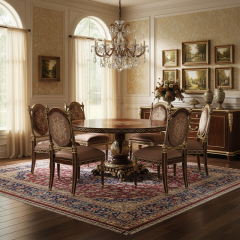 EKAR Windsor Royal Round Dining Table with Starburst Marquetry and Gilded Pedestal,MY SHOP,EKAR Windsor Royal Round Dining Table with Starburst Marquetry and Gilded Pedestal,foshan furniture factory,custom Furniture factory,china furniture factory