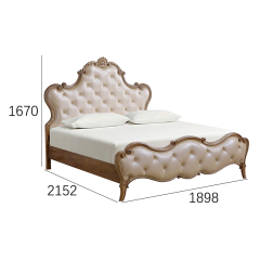 EKAR Seraphina Luxury American Style Bed | Tufted Pearl Leather Master Bedroom Furniture,MY SHOP,EKAR Seraphina Luxury American Style Bed | Tufted Pearl Leather Master Bedroom Furniture,foshan furniture factory,custom Furniture factory,china furniture factory