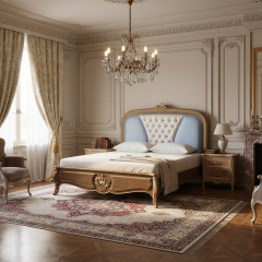 EKAR Royal Imperial Luxury Bed | American Style Hand-Carved Upholstered Bed Frame | Premium Master Bedroom Selections,MY SHOP,EKAR Royal Imperial Luxury Bed | American Style Hand-Carved Upholstered Bed Frame | Premium Master Bedroom Selections,foshan furniture factory,custom Furniture factory,china furniture factory