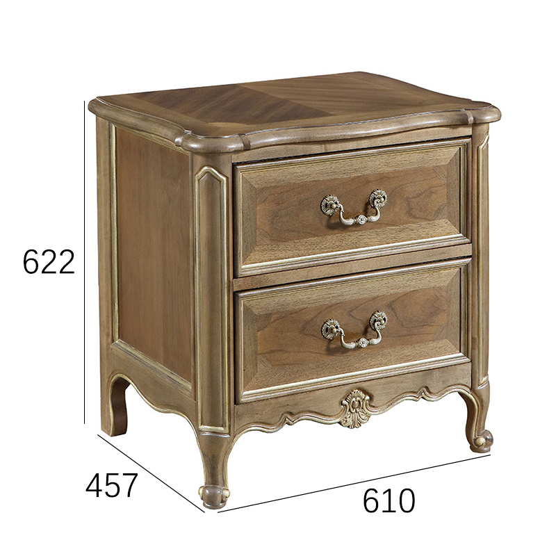EKAR Regency Luxury Nightstand | Hand-Carved American Style Bedside Table | Premium Bedroom Furniture,EKAR FURNITURE CO.,LTD,EKAR Regency Luxury Nightstand | Hand-Carved American Style Bedside Table | Premium Bedroom Furniture,foshan furniture factory,custom Furniture factory,china furniture factory