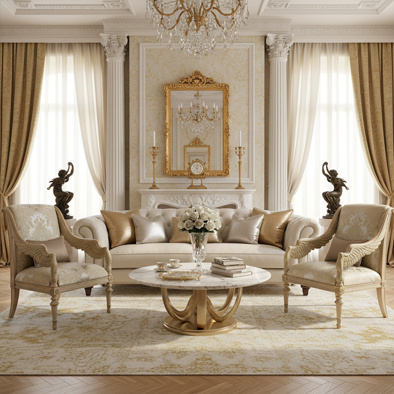 EKAR Regal Damask Accent Chair Classical Living Room Furniture,EKAR FURNITURE CO.,LTD,EKAR Regal Damask Accent Chair Classical Living Room Furniture,foshan furniture factory,custom Furniture factory,china furniture factory