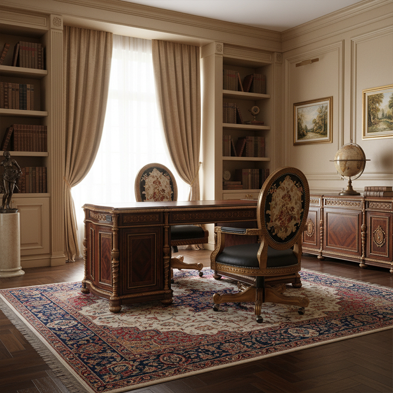 EKAR Aristocrat Luxury Executive Chair | Hand-Carved Gold Leaf Office Furniture | American Style Swivel Chair,EKAR FURNITURE CO.,LTD,EKAR Aristocrat Luxury Executive Chair | Hand-Carved Gold Leaf Office Furniture | American Style Swivel Chair,foshan furniture factory,custom Furniture factory,china furniture factory