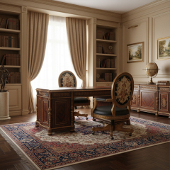 EKAR Aristocrat Luxury Executive Chair | Hand-Carved Gold Leaf Office Furniture | American Style Swivel Chair,MY SHOP,EKAR Aristocrat Luxury Executive Chair | Hand-Carved Gold Leaf Office Furniture | American Style Swivel Chair,foshan furniture factory,custom Furniture factory,china furniture factory