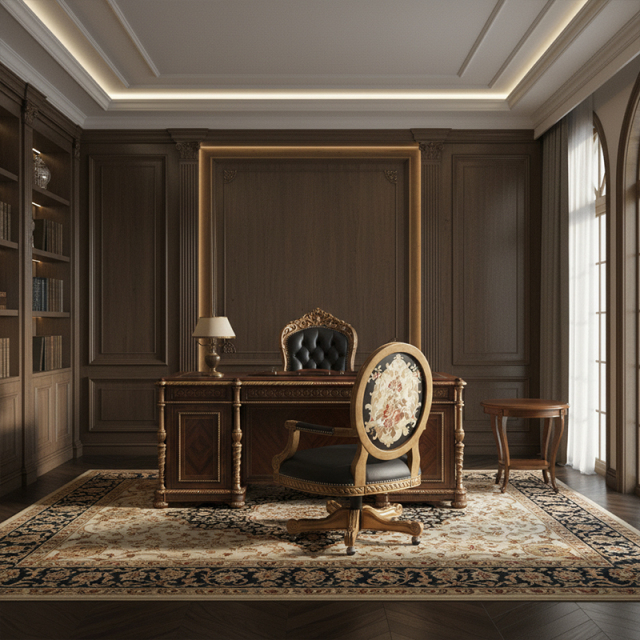 EKAR Aristocrat Luxury Executive Chair | Hand-Carved Gold Leaf Office Furniture | American Style Swivel Chair,MY SHOP,EKAR Aristocrat Luxury Executive Chair | Hand-Carved Gold Leaf Office Furniture | American Style Swivel Chair,foshan furniture factory,custom Furniture factory,china furniture factory